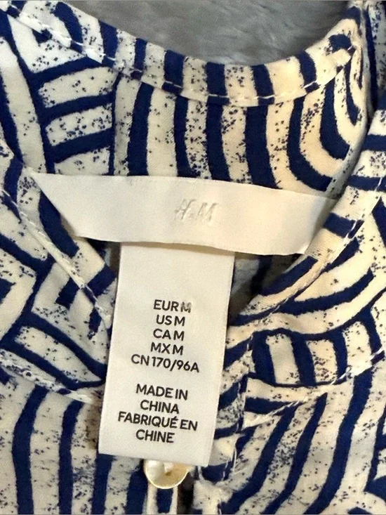 H&M MACRAMÉ-BELT DRESS size M EUC - Picture 4 of 11